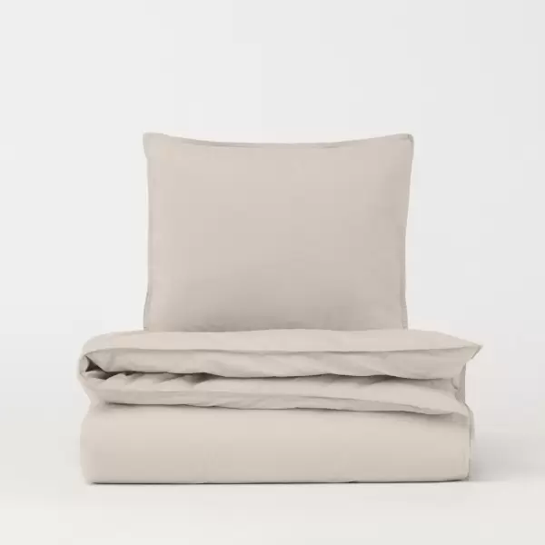 Dawn Designs - Sengesæt Percale, Ivory 140*200/60*63