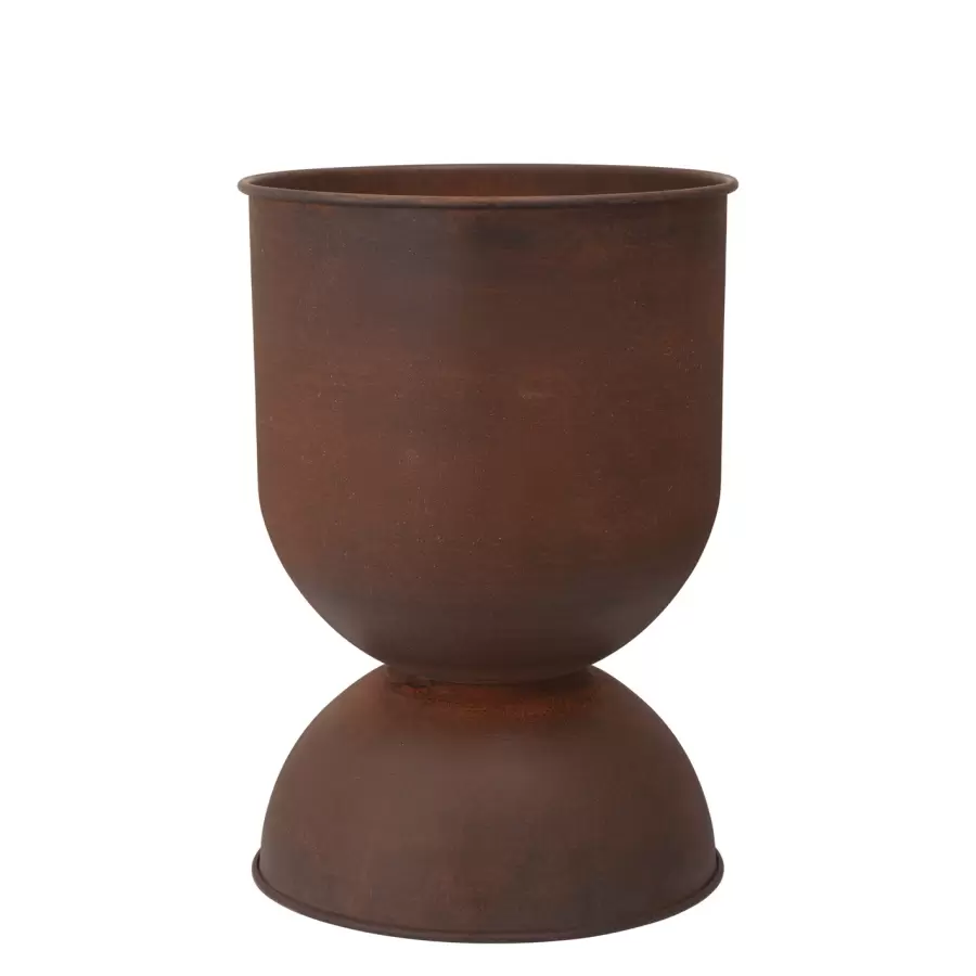 ferm LIVING - Hourglass Pot, Rust Ø:40*59