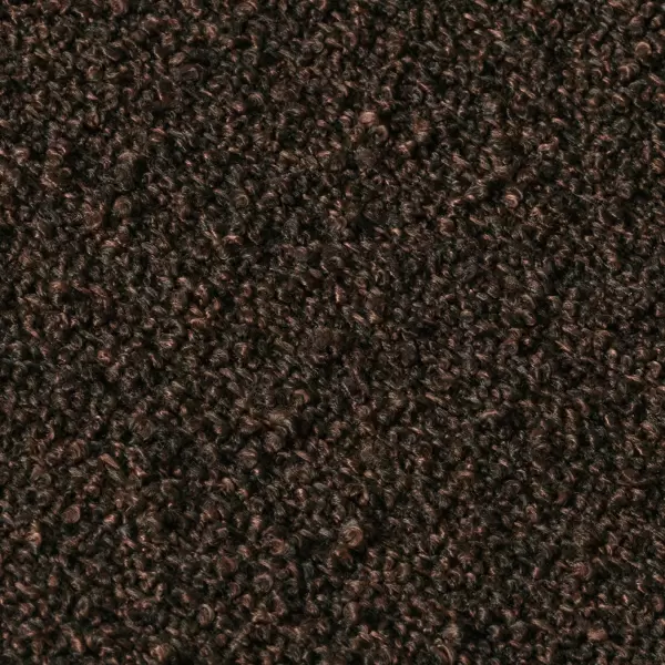 ferm LIVING - Rouli Pouf Pure Bouclé, Chestnut Brown - Hent selv