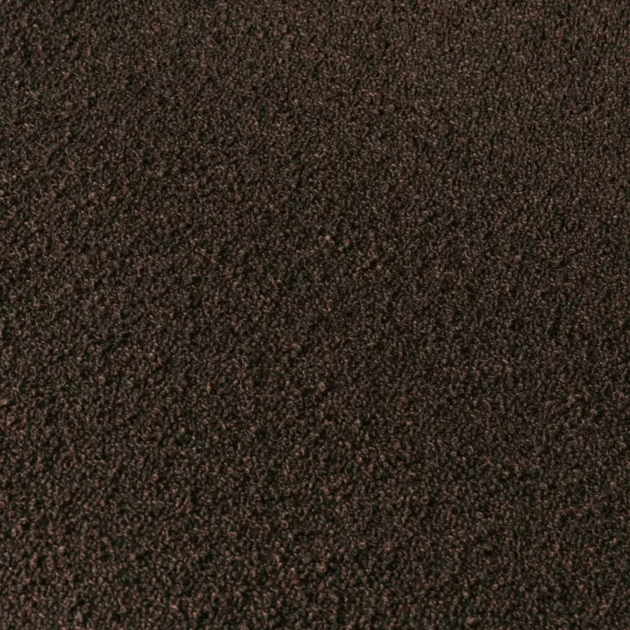 ferm LIVING - Rouli Pouf Pure Bouclé, Chestnut Brown - Hent selv