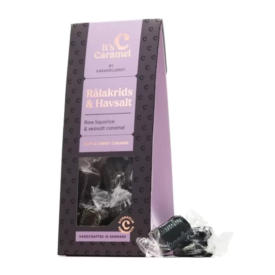 Karamelleriet - Rålakrids/Havsalt Karameller, 90g.