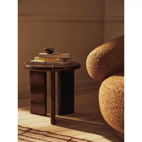 ferm LIVING - Koyo små skåle  - Ø11.5 - 2 i sampak - Dark Brown/Buff