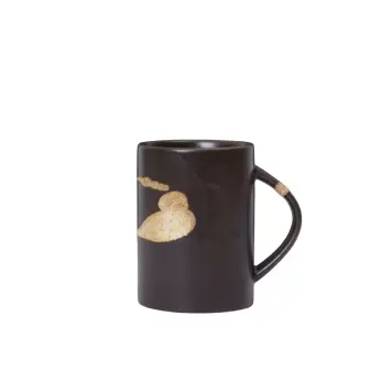 Ferm Living - Koyo Krus, Dark Brown/Buff Ferm Living - Koyo Krus, Dark Brown/Buff