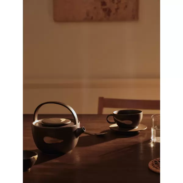 ferm LIVING - Koyo Tekande, Dark Brown/Buff