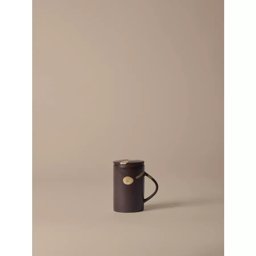 ferm LIVING - Koyo Tekrus med Te-si, Dark Brown/Buff