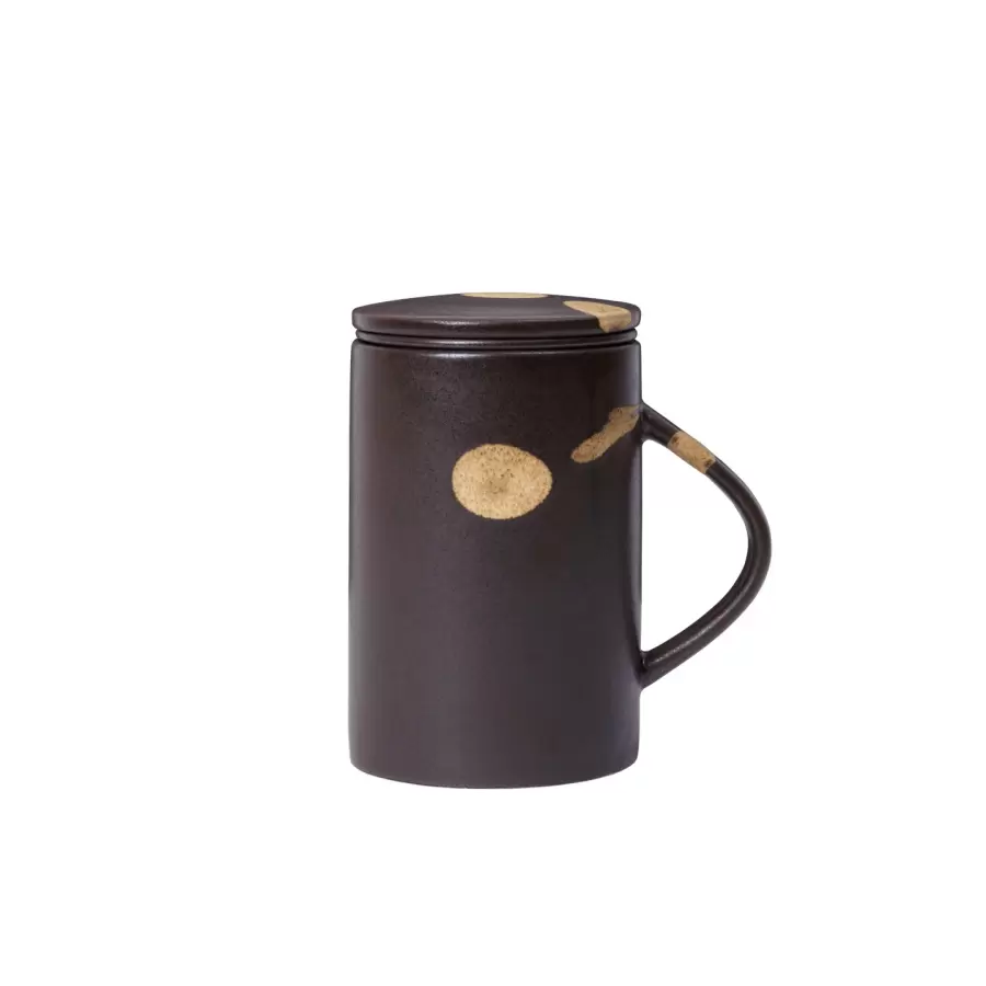 ferm LIVING - Koyo Te Krus med te-si - Dark Brown/Buff
