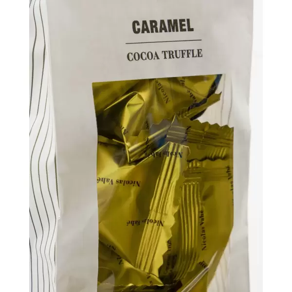 Nicolas Vahé - Chokoladetrøfler med Karamel 110g.