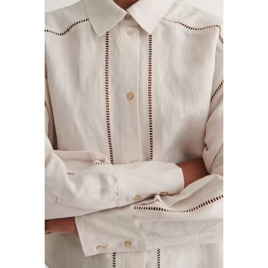 Basic Apparel - Arina Langærmet skjorte