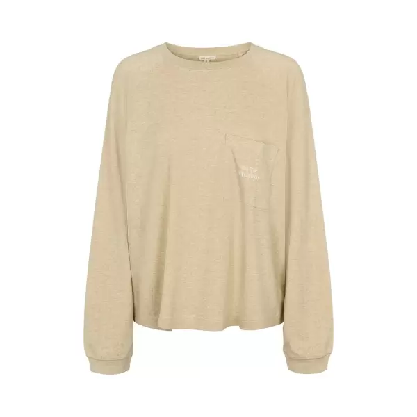 esmé studios - Hulda LS T-shirt, Eucalyptus