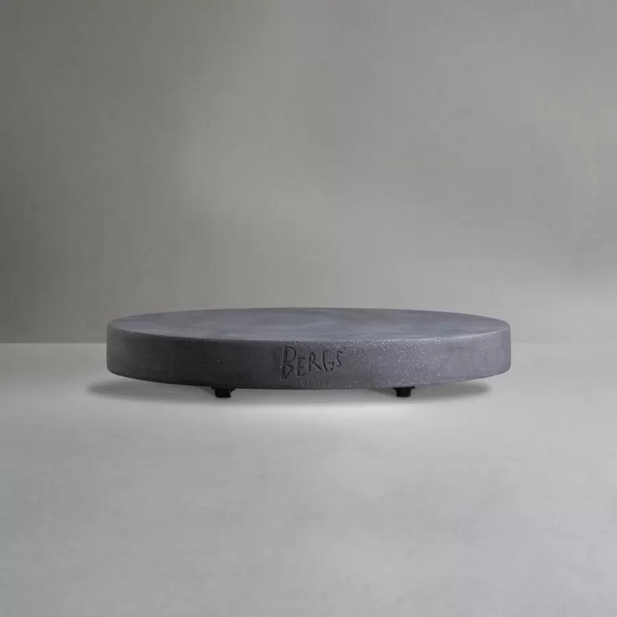 Bergs Potter - Ø:25 Plantetrolley Rolling Stone, Grå Terrazzo - Hent selv