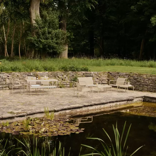 ferm LIVING - Dapple Low Table, Cashmere 114*57 - Hent selv