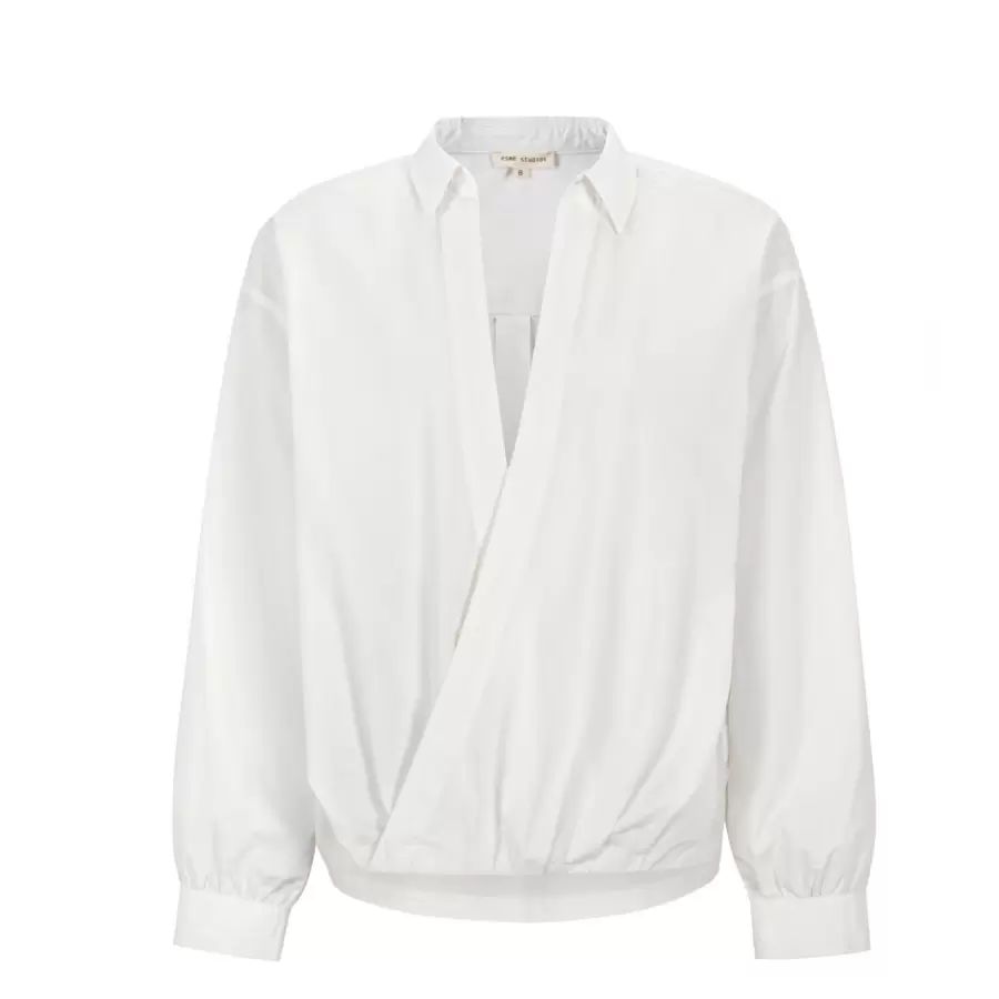 esmé studios - Vilja Wrap Shirt, White