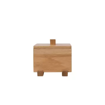 Ferm Living - Moku Box, Egetræ, 10*9,5*11 Ferm Living - Moku Box, Egetræ, 10*9,5*11