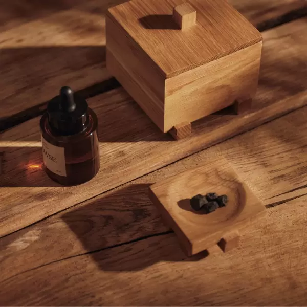 ferm LIVING - Moku Bakke, Egetræ 7*8*3,5 cm.