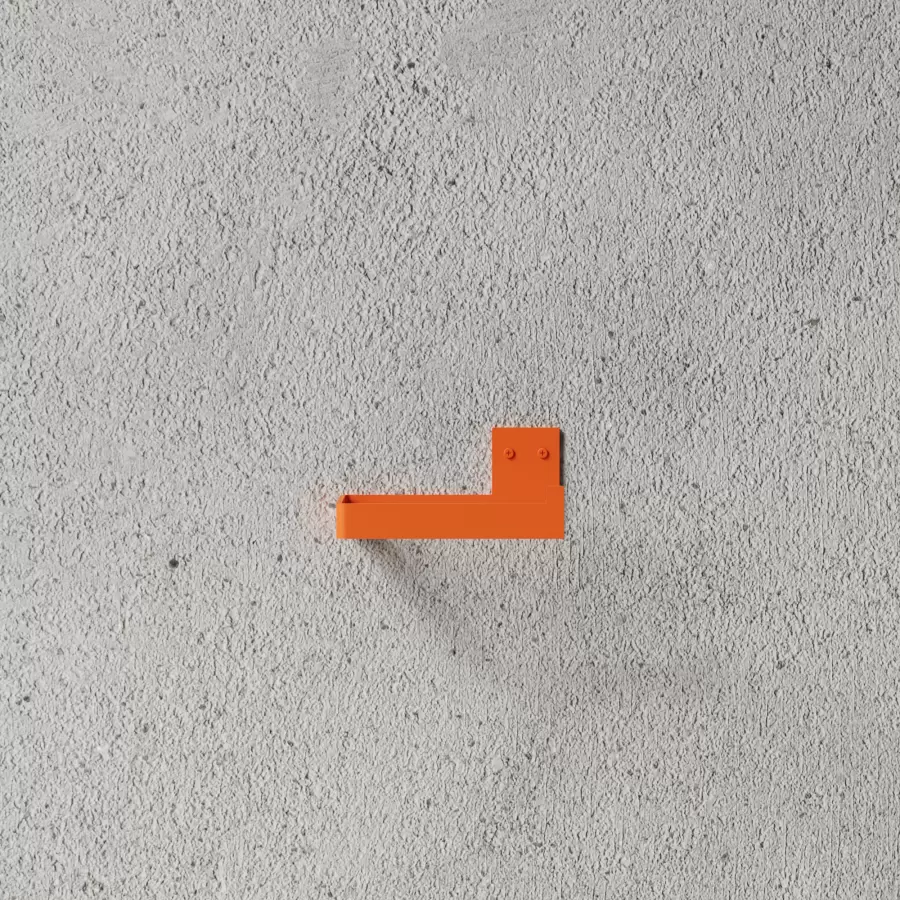 NICHBA - Toiletrulleholder Pulverlakeret stål, Fl. farver