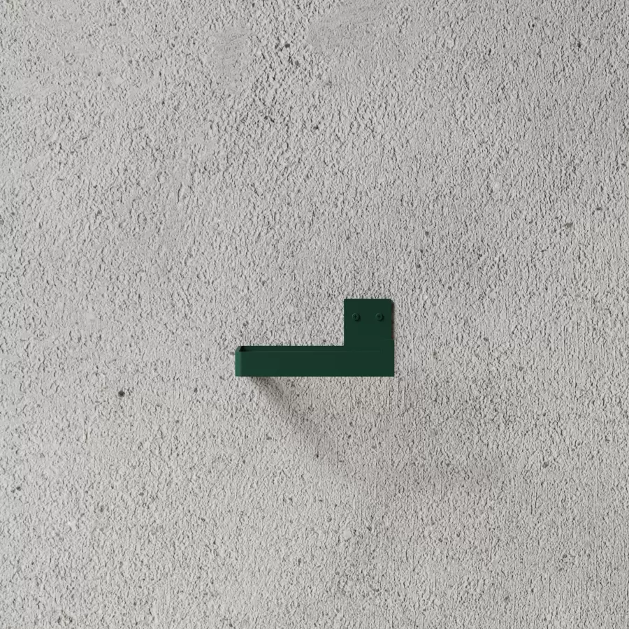 NICHBA - Toiletrulleholder pulverlakeret stål, vælg farve