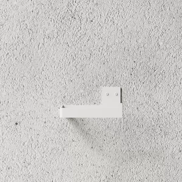 NICHBA - Toiletrulleholder Pulverlakeret stål, Fl. farver