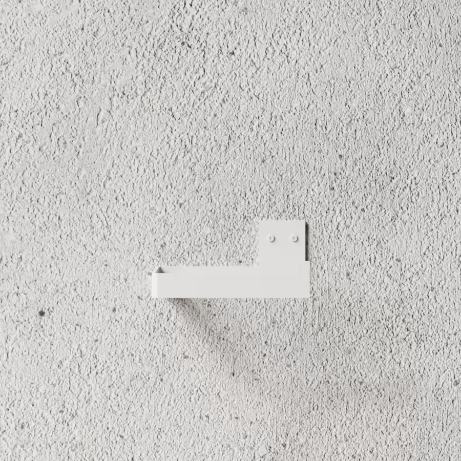 NICHBA - Toiletrulleholder Pulverlakeret stål, Fl. farver