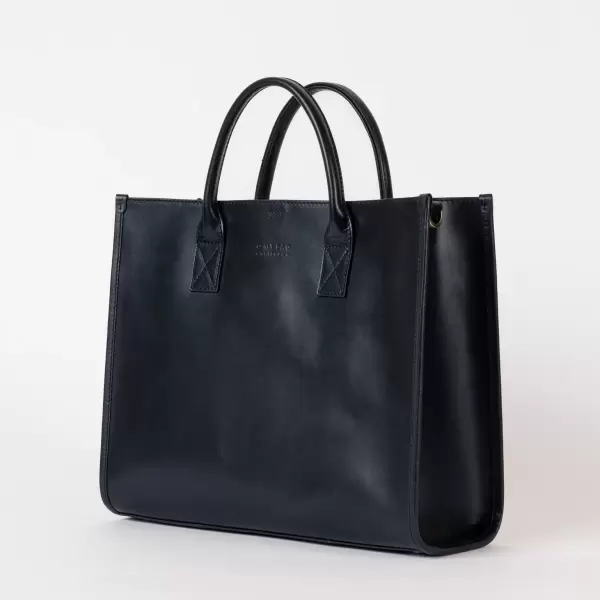O My Bag - Jackie - Black Classic Leather Black