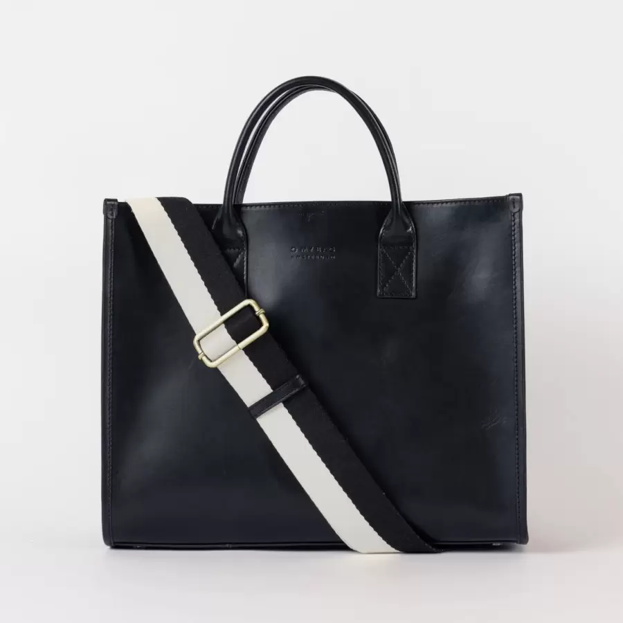 O My Bag - Jackie Classic Leather, Black