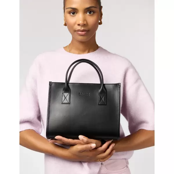 O My Bag - Jackie Midi, Black + Leather Strap O My Bag - Jackie Midi, Black + Leather Strap