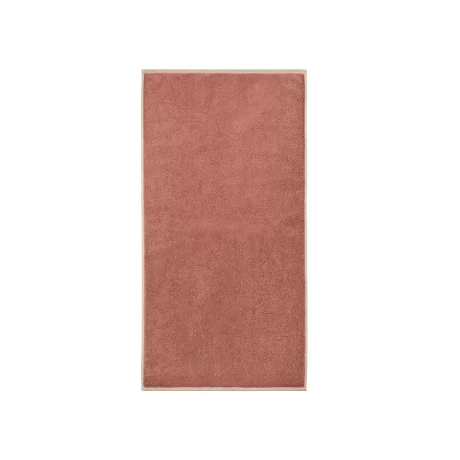 ferm LIVING - Ekko Håndklæde -  Mocha/Cashmere