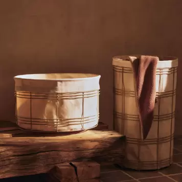 Ferm Living - Badehåndklæde Ekko ØKO, 70*140 - Fl. farver
