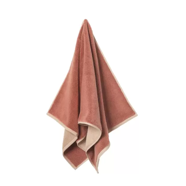 ferm LIVING - Badehåndklæde Ekko ØKO, 70*140 - Fl. farver