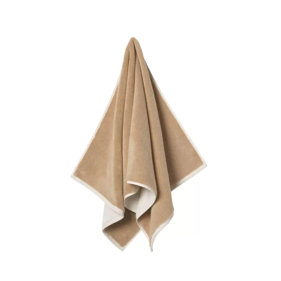 ferm LIVING - Badehåndklæde Ekko ØKO, 70*140 - Fl. farver