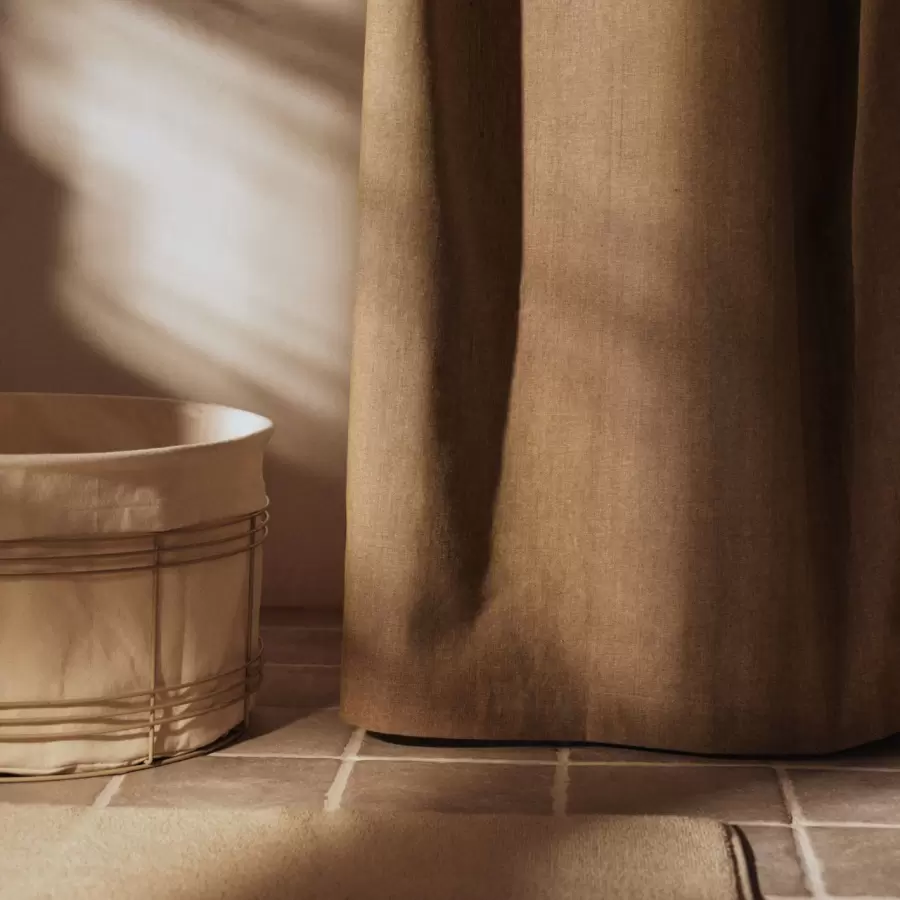 ferm LIVING - Bademåtte Ekko ØKO, Cashmere - 50*70