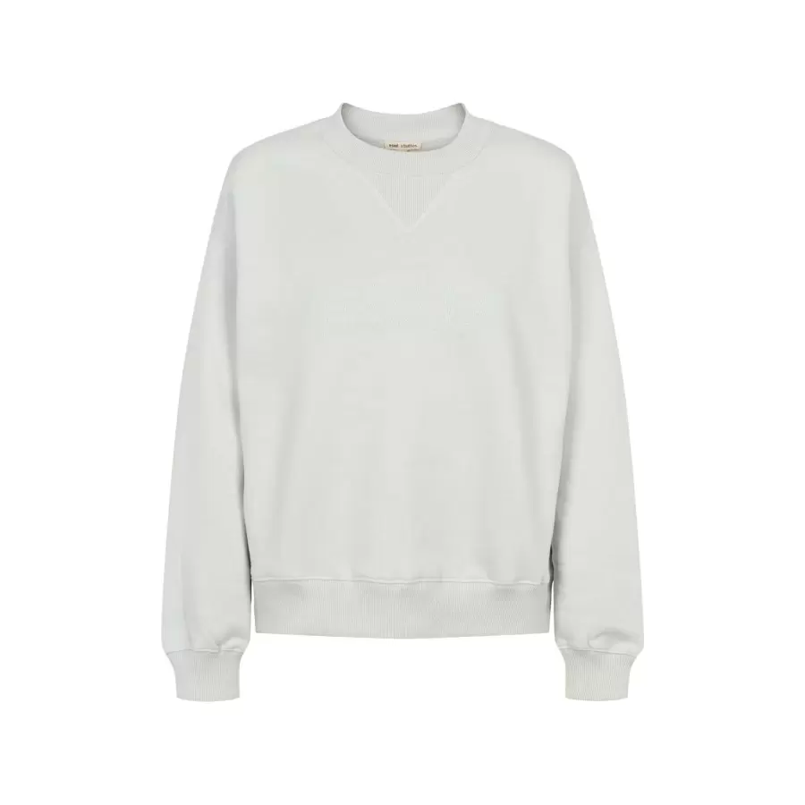 esmé studios - Riley LS Sweat GOTS, Ice Melt