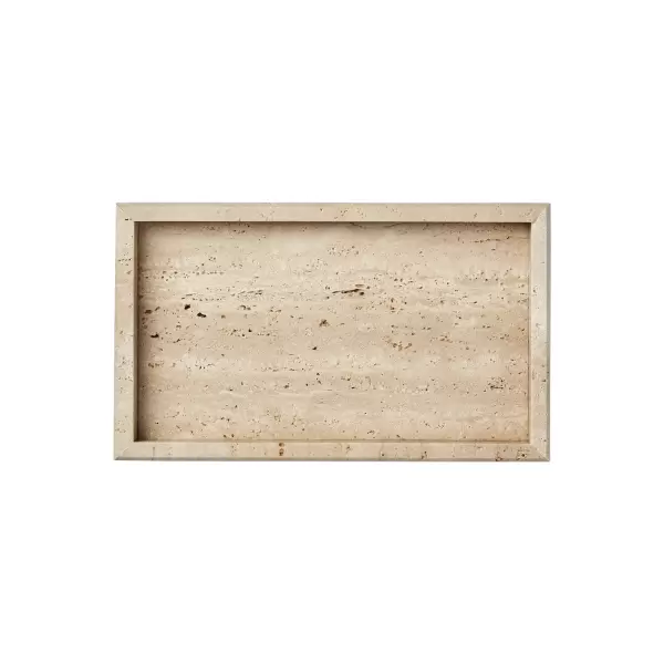 Affari of Sweden -  THYME beige bakke travertin, 25*15 cm