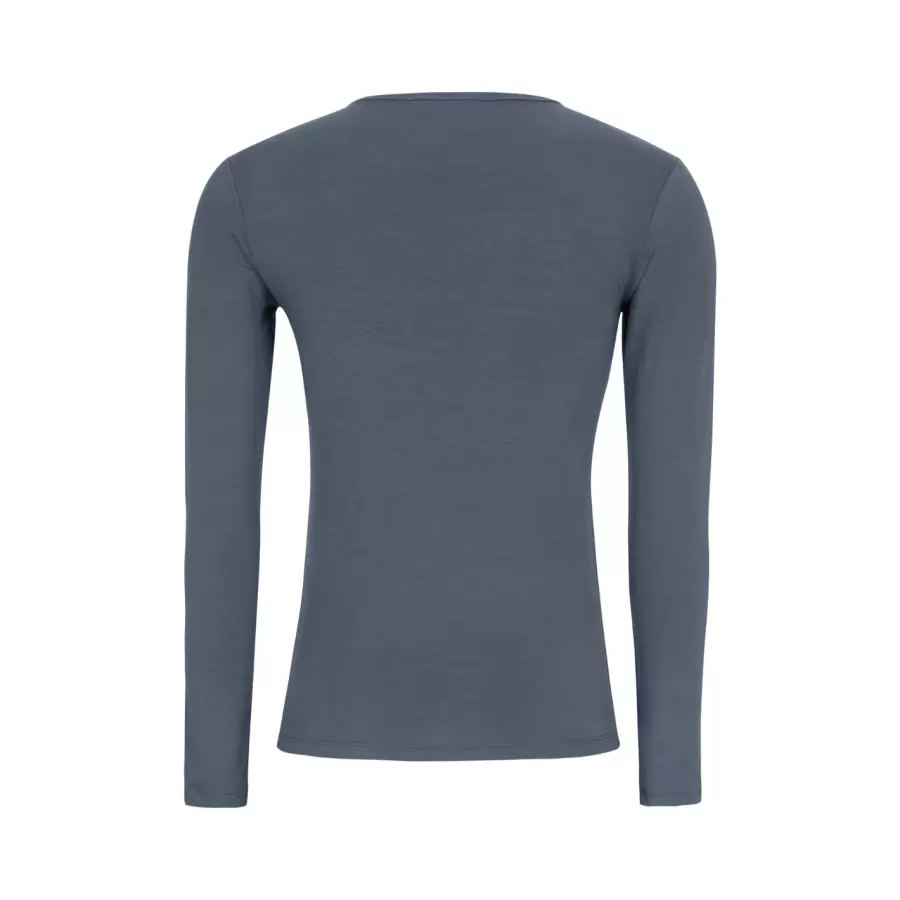 esmé studios - Penelope LS O-Neck Slim T-shirt, Blue Night