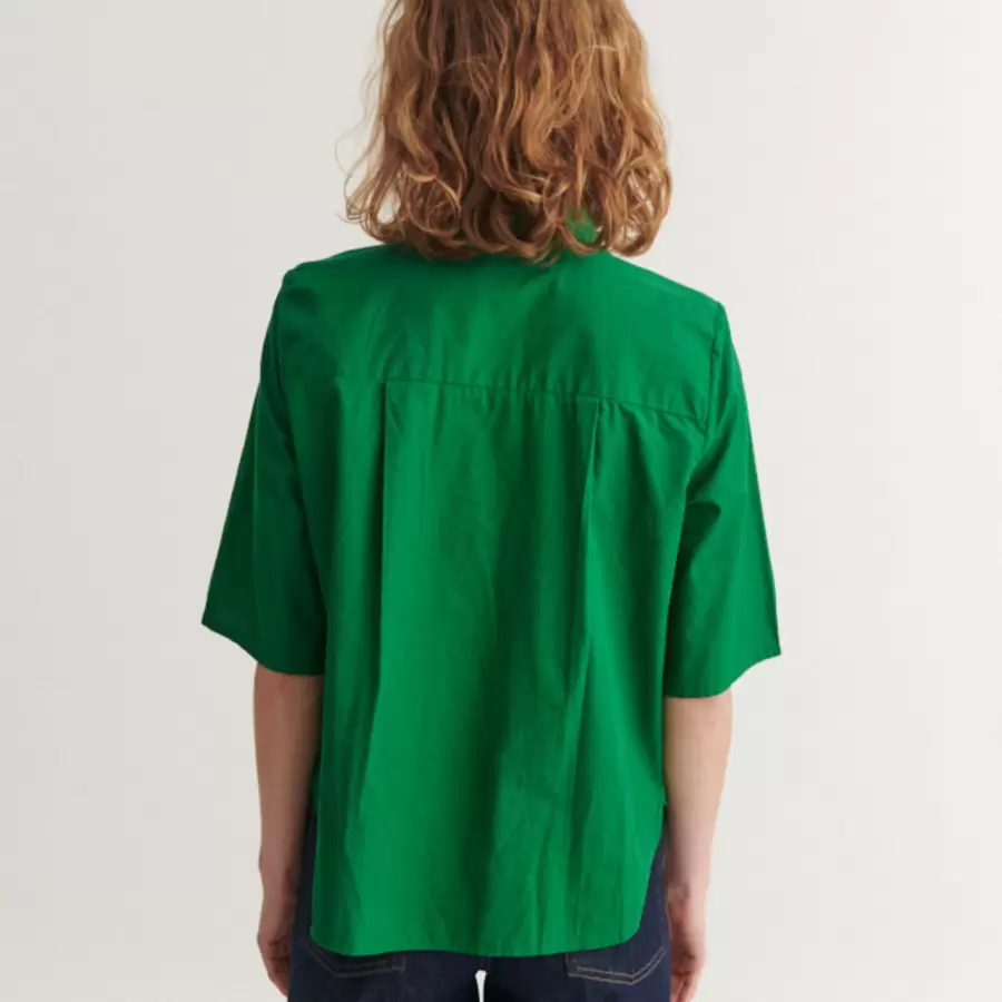 Basic Apparel - Silje SS shirt, Abundant green