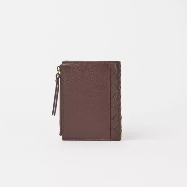 O My Bag - Jamie Wallet Woven - Chocolate Woven