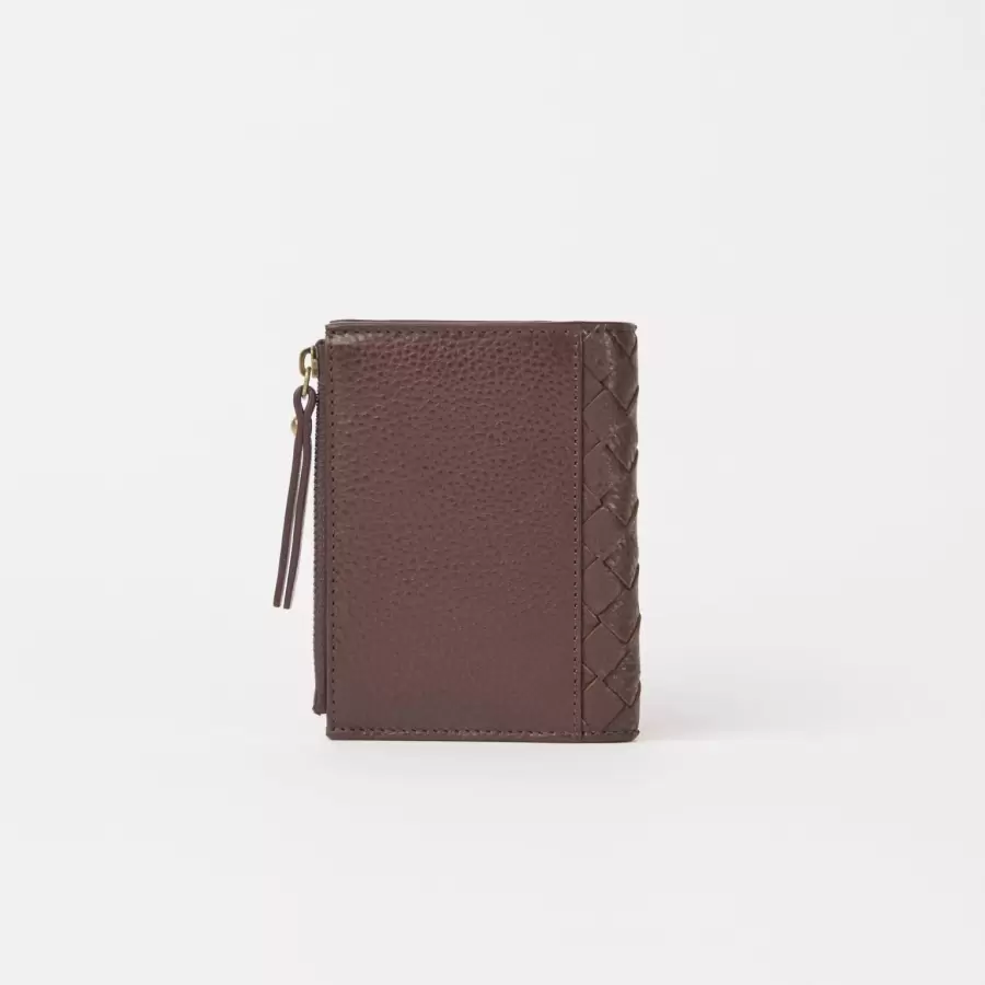 O My Bag - Jamie Wallet Woven, Chocolate