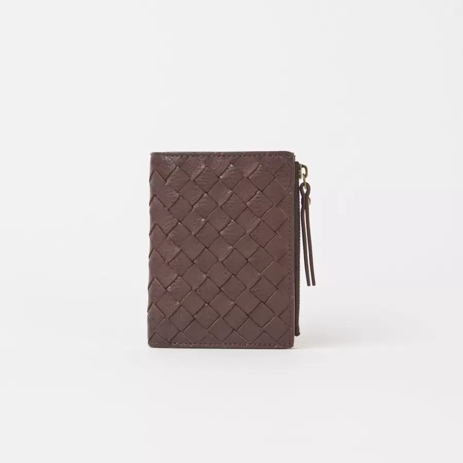 O My Bag - Jamie Wallet Woven, Chocolate