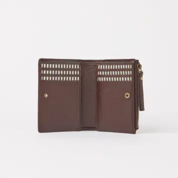 O My Bag - Jamie Wallet Woven, Chocolate