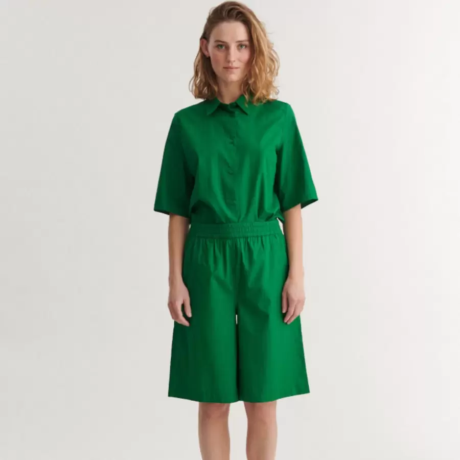 Basic Apparel - Silje Bermuda Shorts, Abundant Green