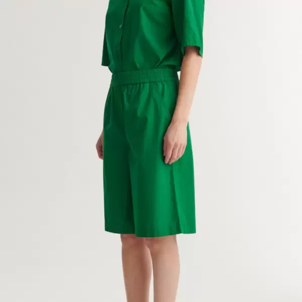 Basic Apparel - Silje Bermuda Shorts, Abundant Green