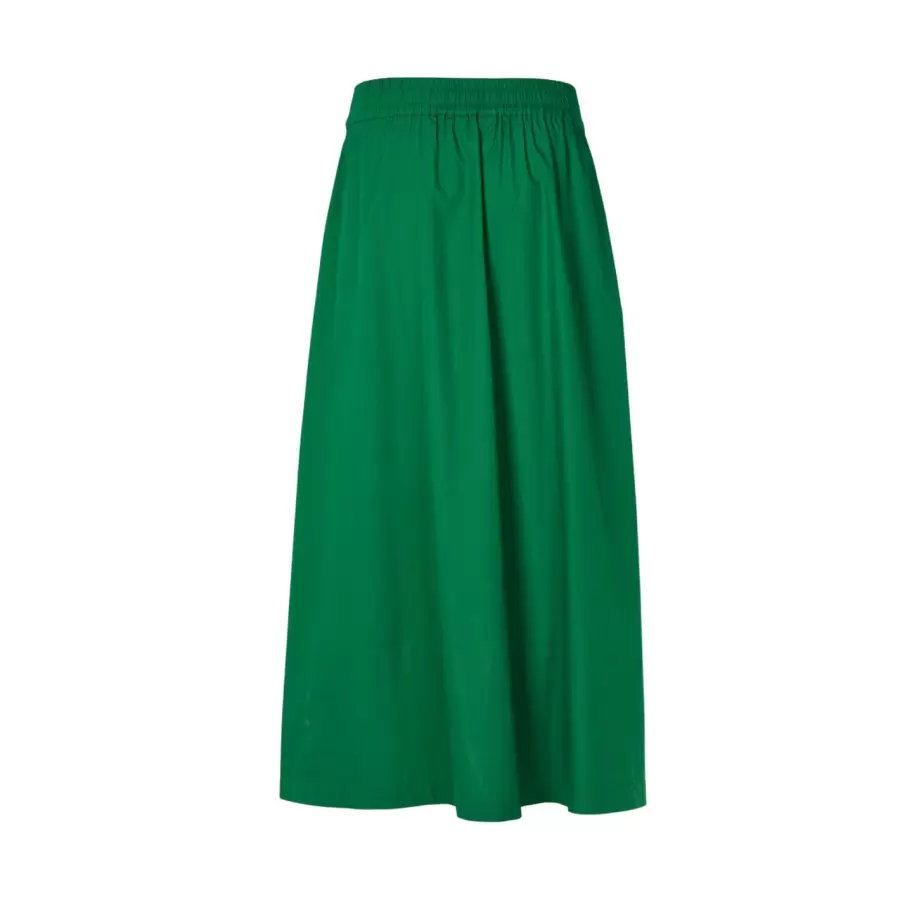 Basic Apparel - Silje Long Skirt, Abundant Green
