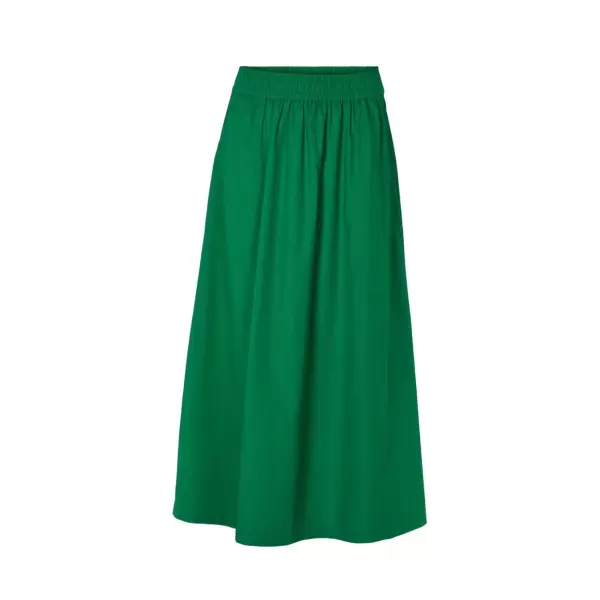 Basic Apparel - Silje Long Skirt, Abundant green Basic Apparel - Silje Long Skirt, Abundant green