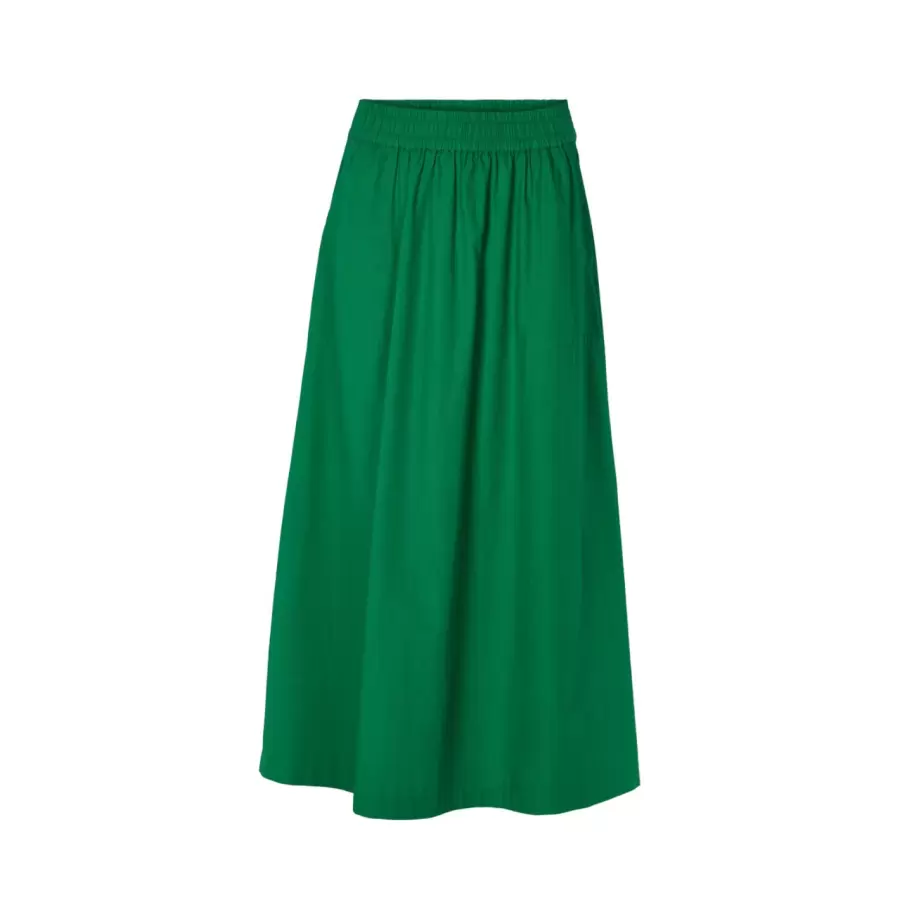 Basic Apparel - Silje Long Skirt, Abundant Green