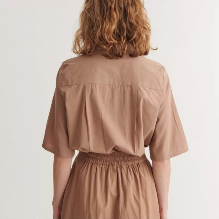 Basic Apparel - Silje Long Skirt, Portobella