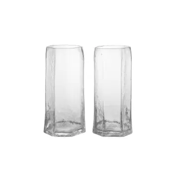 Ferm Living - Kiru høje glas 2 stk, Klar Ferm Living - Kiru høje glas 2 stk, Klar