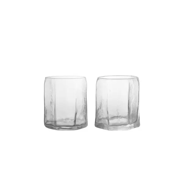 ferm LIVING - Kiru glas 2 stk, Klar