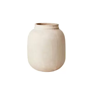 Affari of Sweden - Athena Urn Beige, Papmaché Ø:22*26 Affari of Sweden - Athena Urn Beige, Papmaché Ø:22*26
