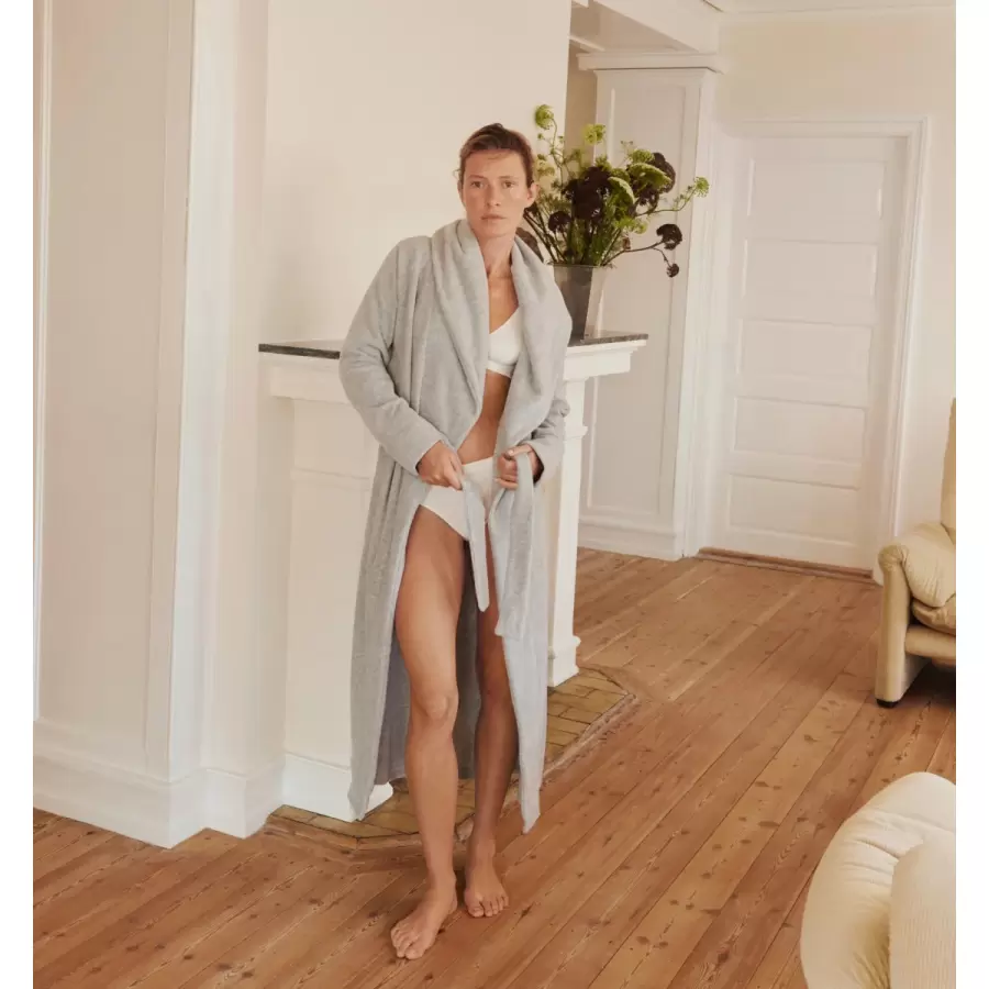 Karmameju -  Badekåbe Mount Everest, Lysegrå - Bestseller!