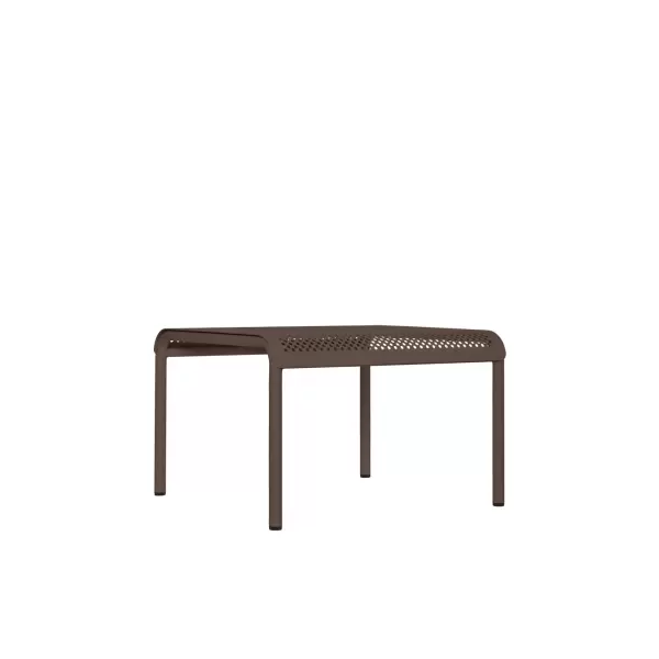 ferm LIVING - Dapple Low Table - 57 x 57  - Dark Chocolate