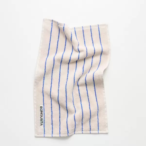 Bongusta - Gæstehåndklæder stribede Naram 30*50, fl. farver